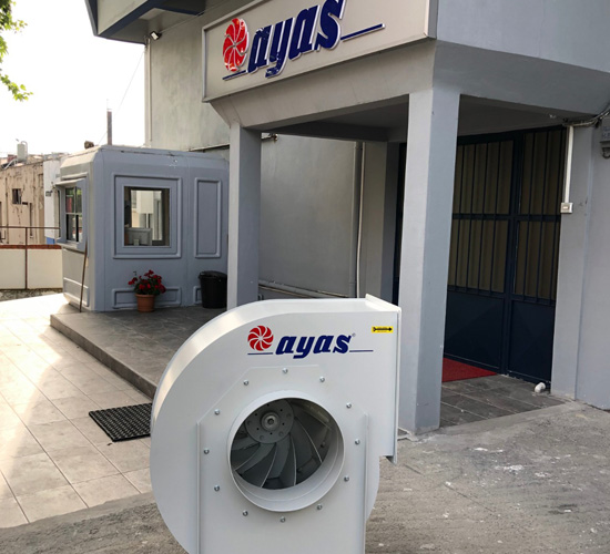 Ayas pro özel üretim radyal salyangoz fanlar