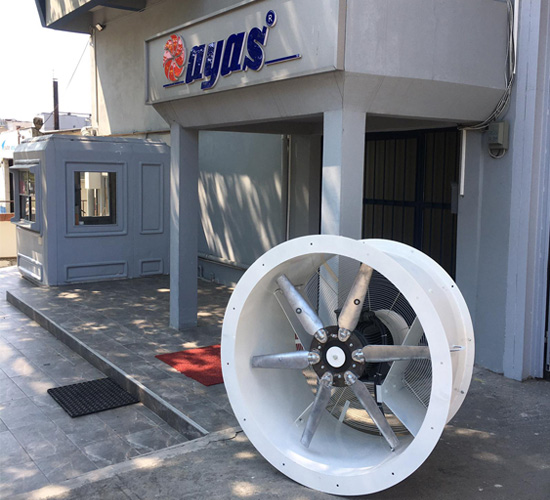 Ayas pro özel üretim soğutma kulesi fanları